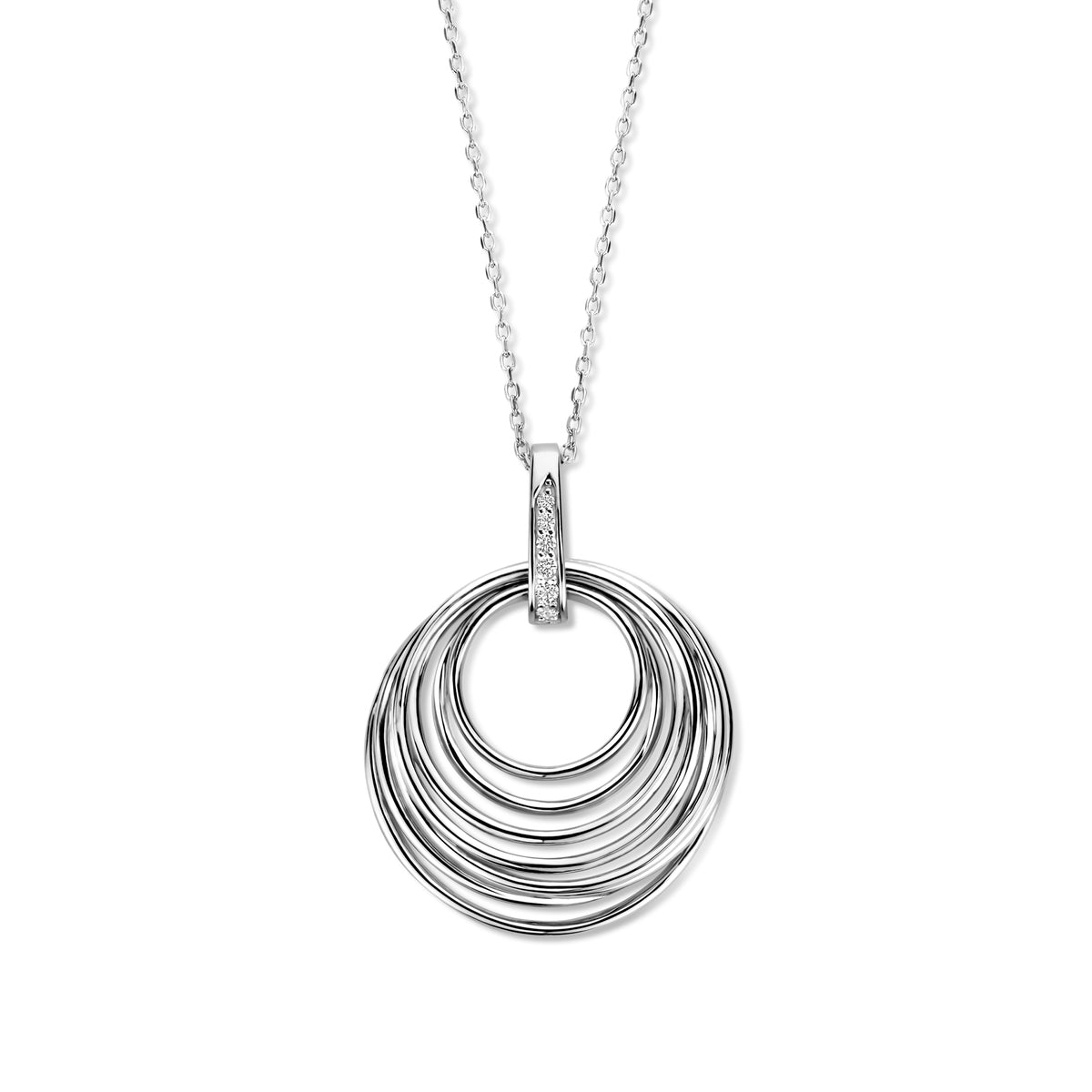 Naiomy silver zilveren ketting met hanger N4B51