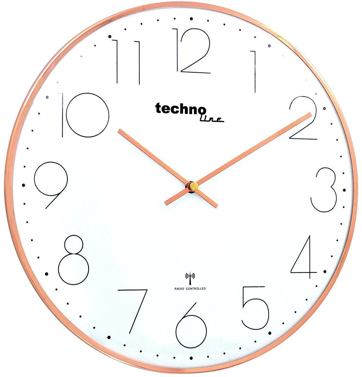 Radio controlled clock Technoline WT8240 rose 