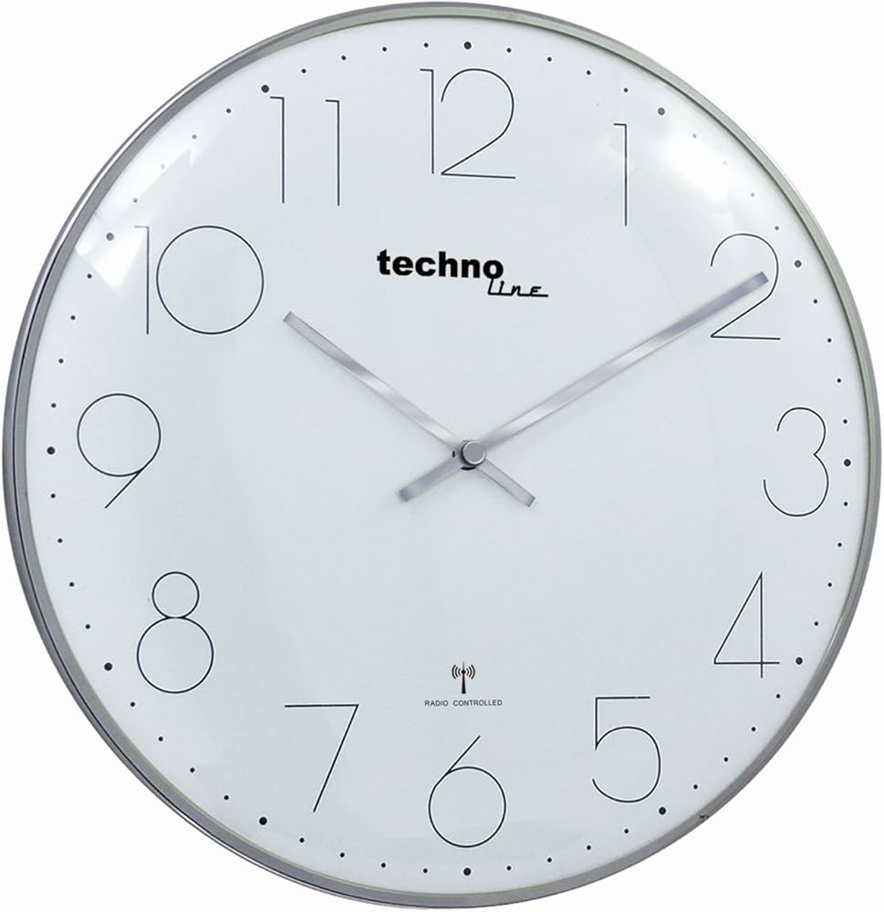 Radio controlled clock Technoline WT8240 chrome 