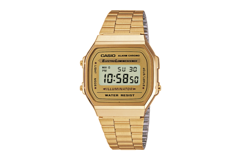 Casio unisex model A168WG-9EF