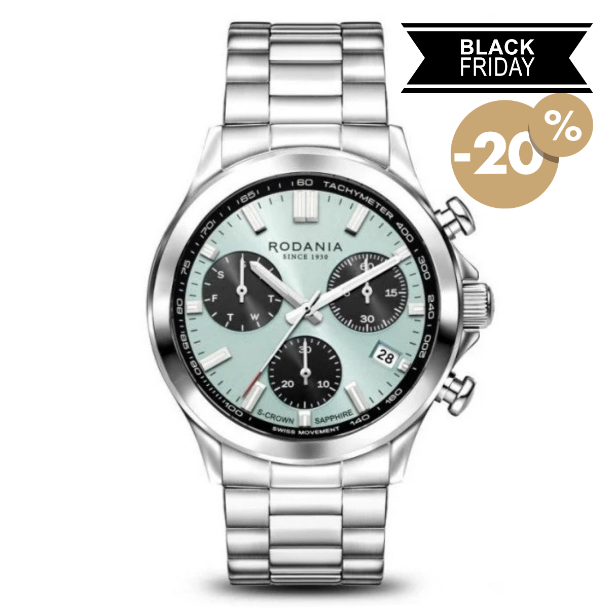 Montre homme Rodania Davos chronographe R21007 