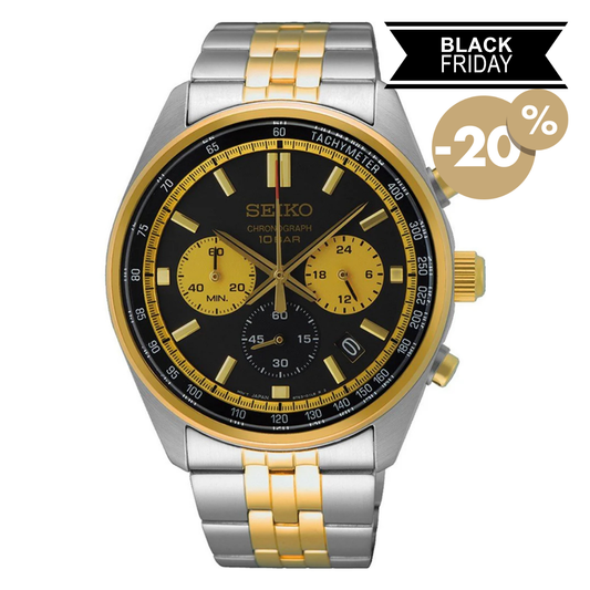 Montre chronographe Seiko pour homme SSB430P1