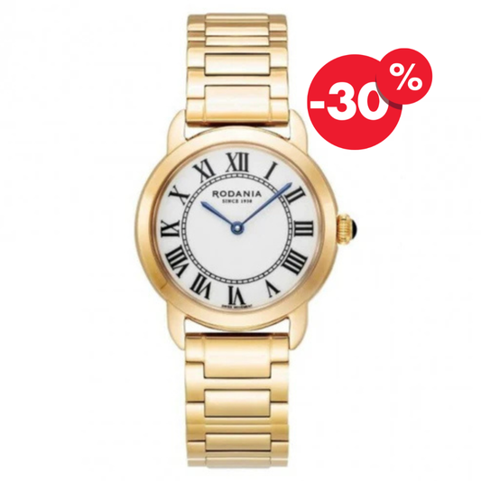 Rodania horloge dames Lausanne R27012 roman gold