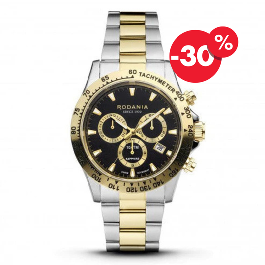 Rodania horloge heren Davos R21007 bicolor chrono