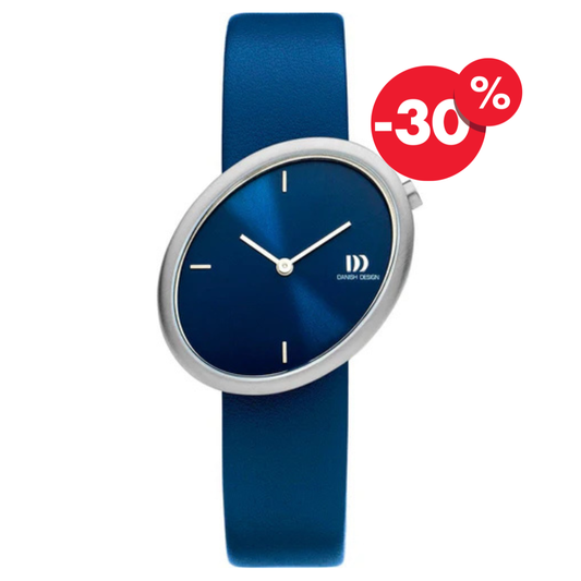 Danish Design dameshorloge IV22Q1284 blauw ovaal