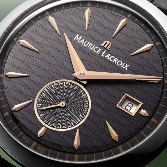 MAURICE LACROIX 1975 AUTOMATIC DATE 39MM LIMITED EDITION LEGACY 756207-SS001-330-2