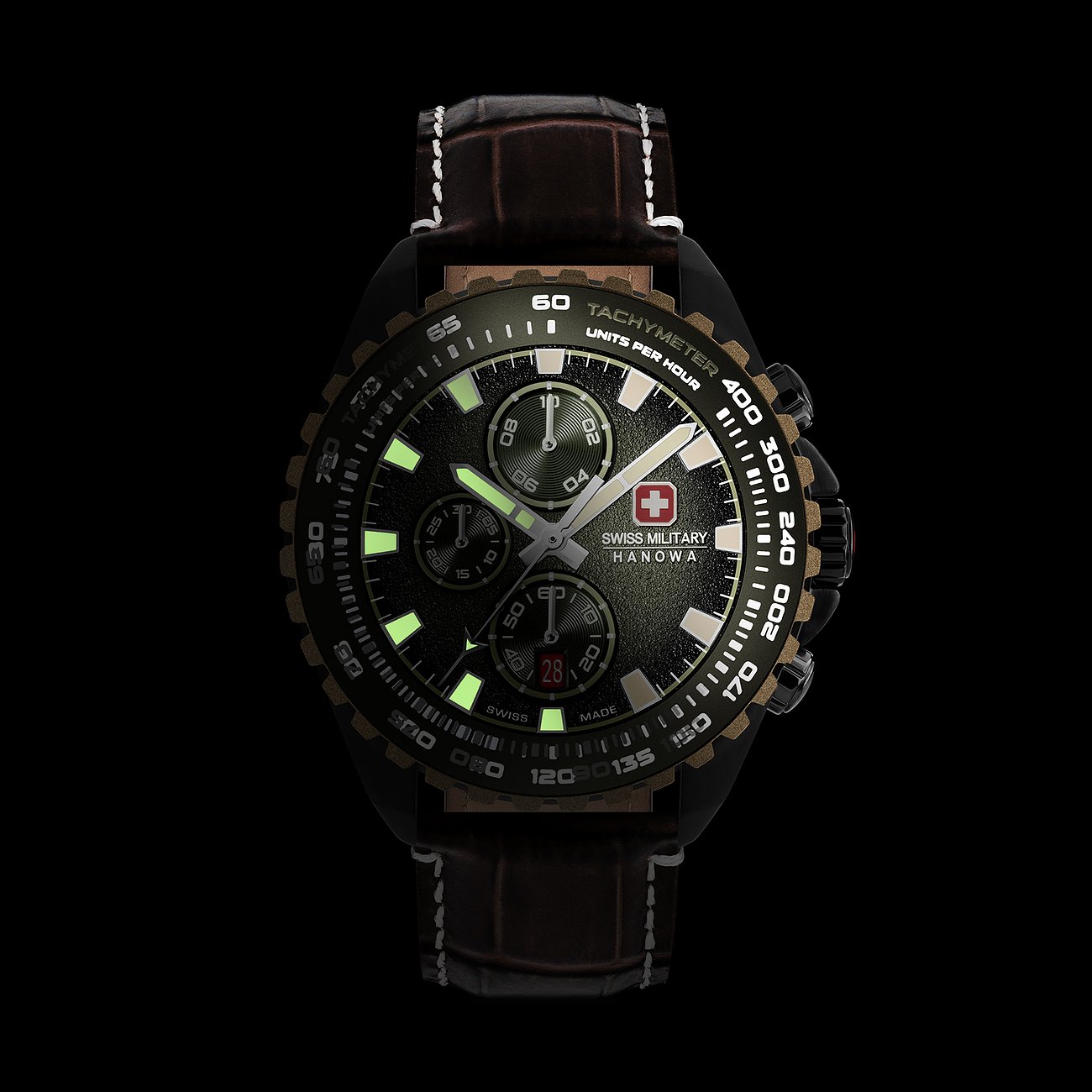 Swiss Military chronograaf Herenhorloge  SMWGC0001840