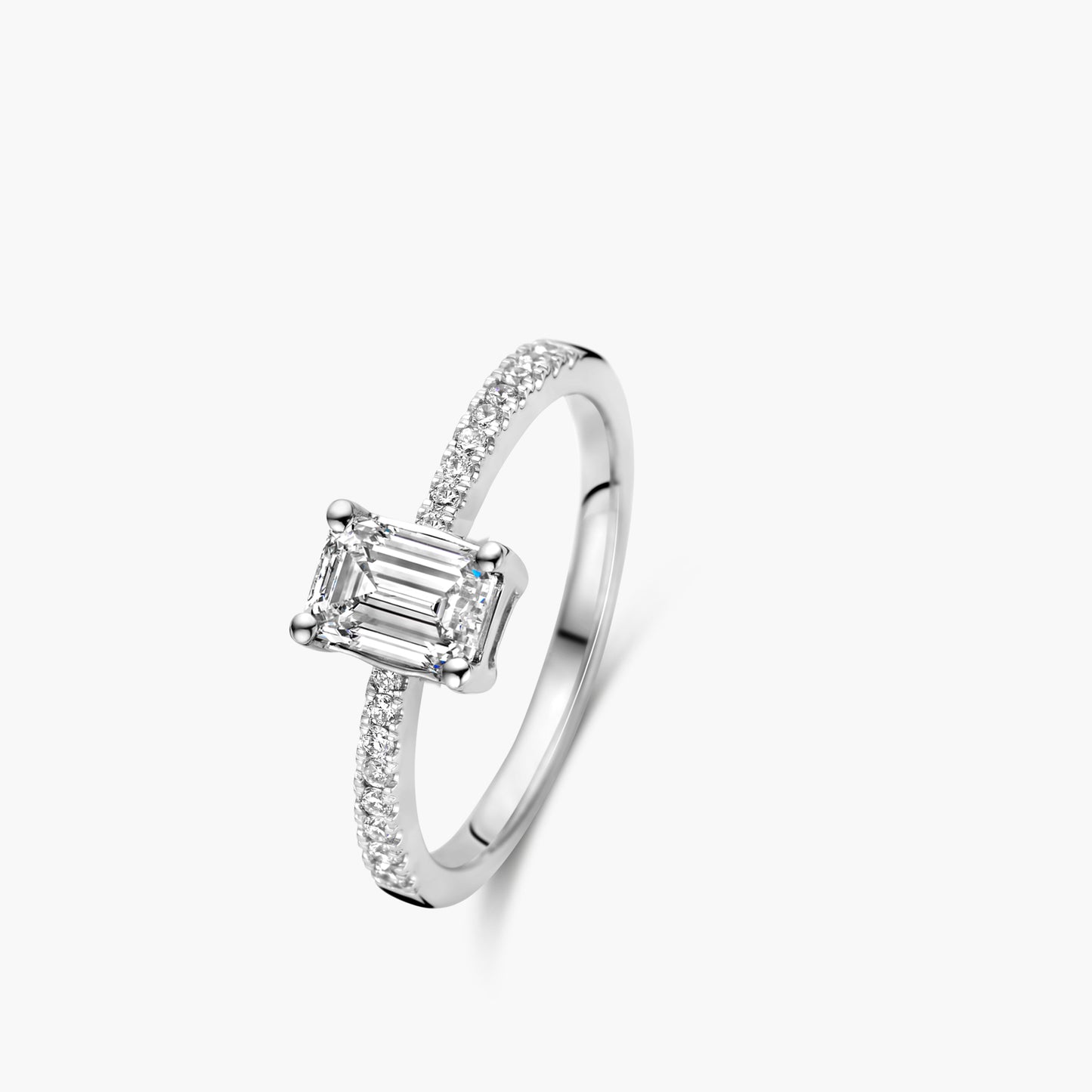 Solitaire Ring Classic Beyond witgoud