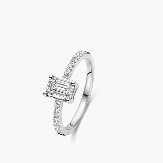 Solitaire Ring Classic Beyond witgoud