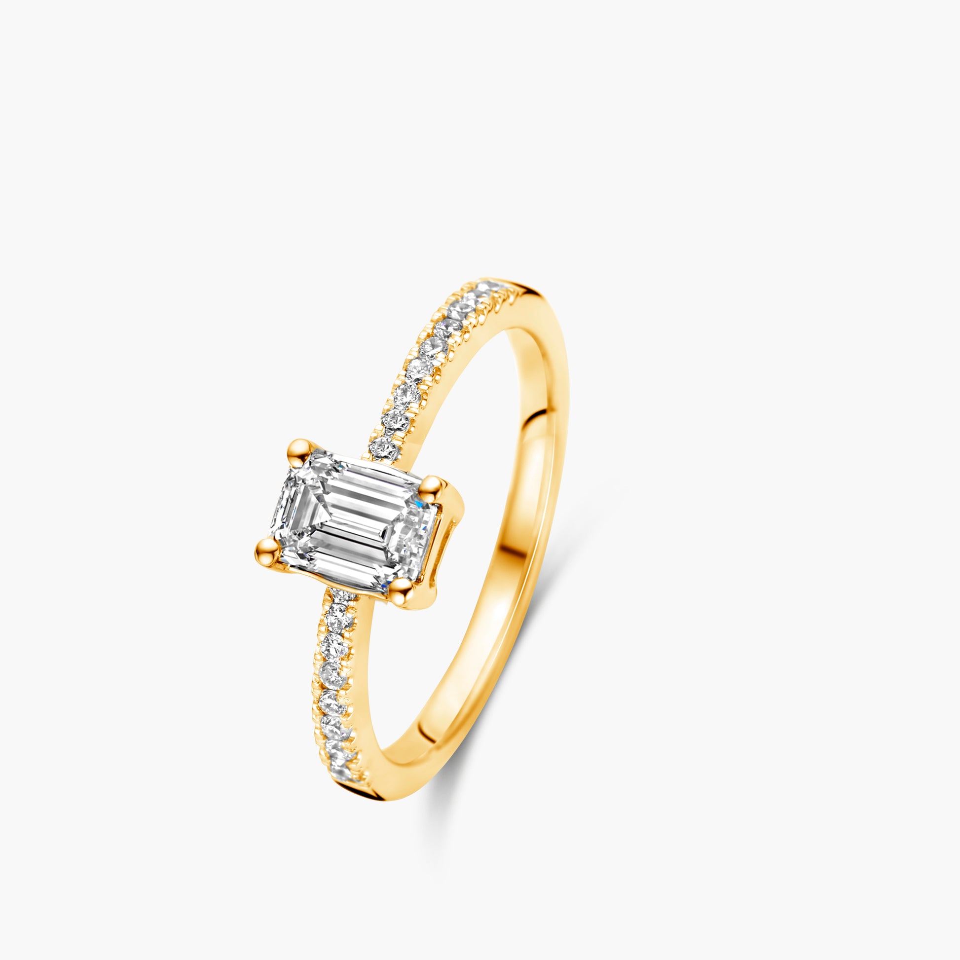 Solitaire Ring Classic Beyond geelgoud