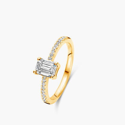 Solitaire Ring Classic Beyond geelgoud