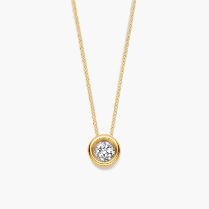 Necklace Solitair Eternal
geelgoud