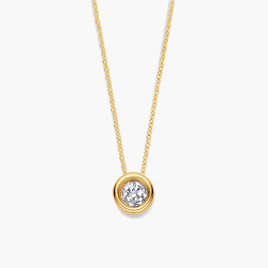 Necklace Solitair Eternal
geelgoud
