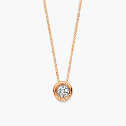 Necklace Solitair Eternal
roségoud