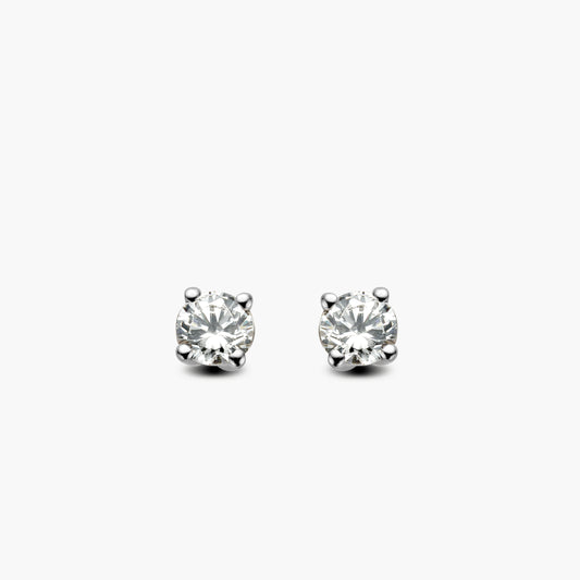 Earrings Solitaire Four