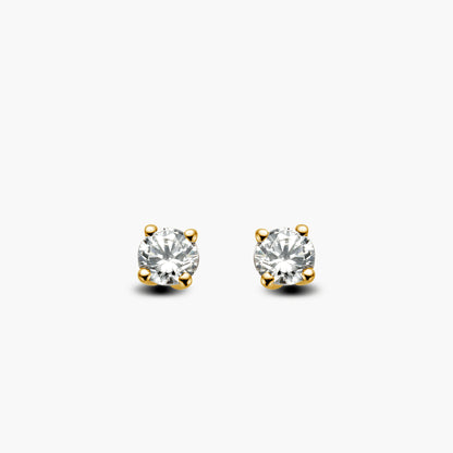 Earrings Solitaire Four