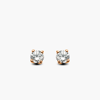 Earrings Solitaire Four
