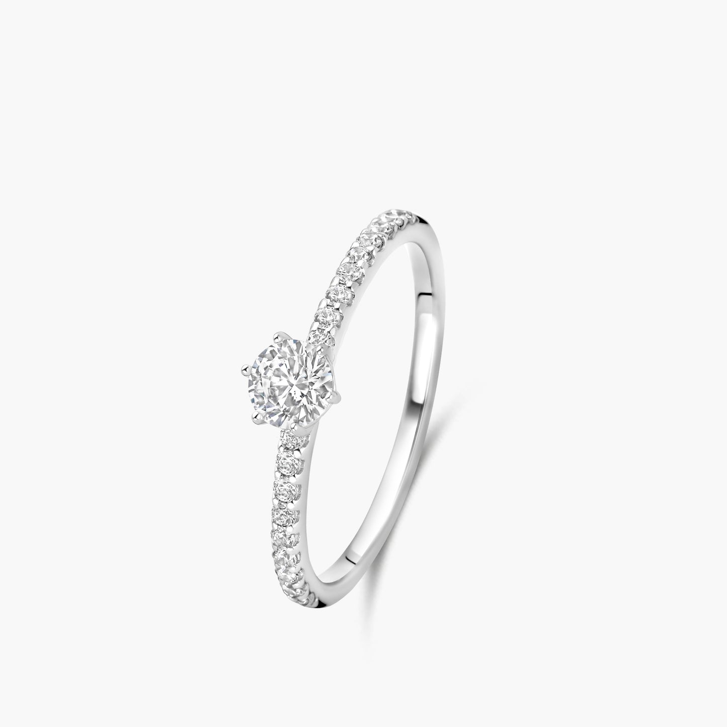 Solitaire Ring Signature Beyond wit goud