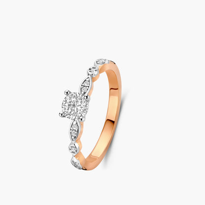 Solitaire Ring Romantic roségoud