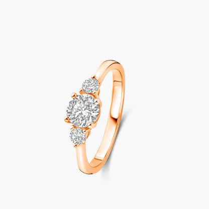 Ring Trilogie roségoud