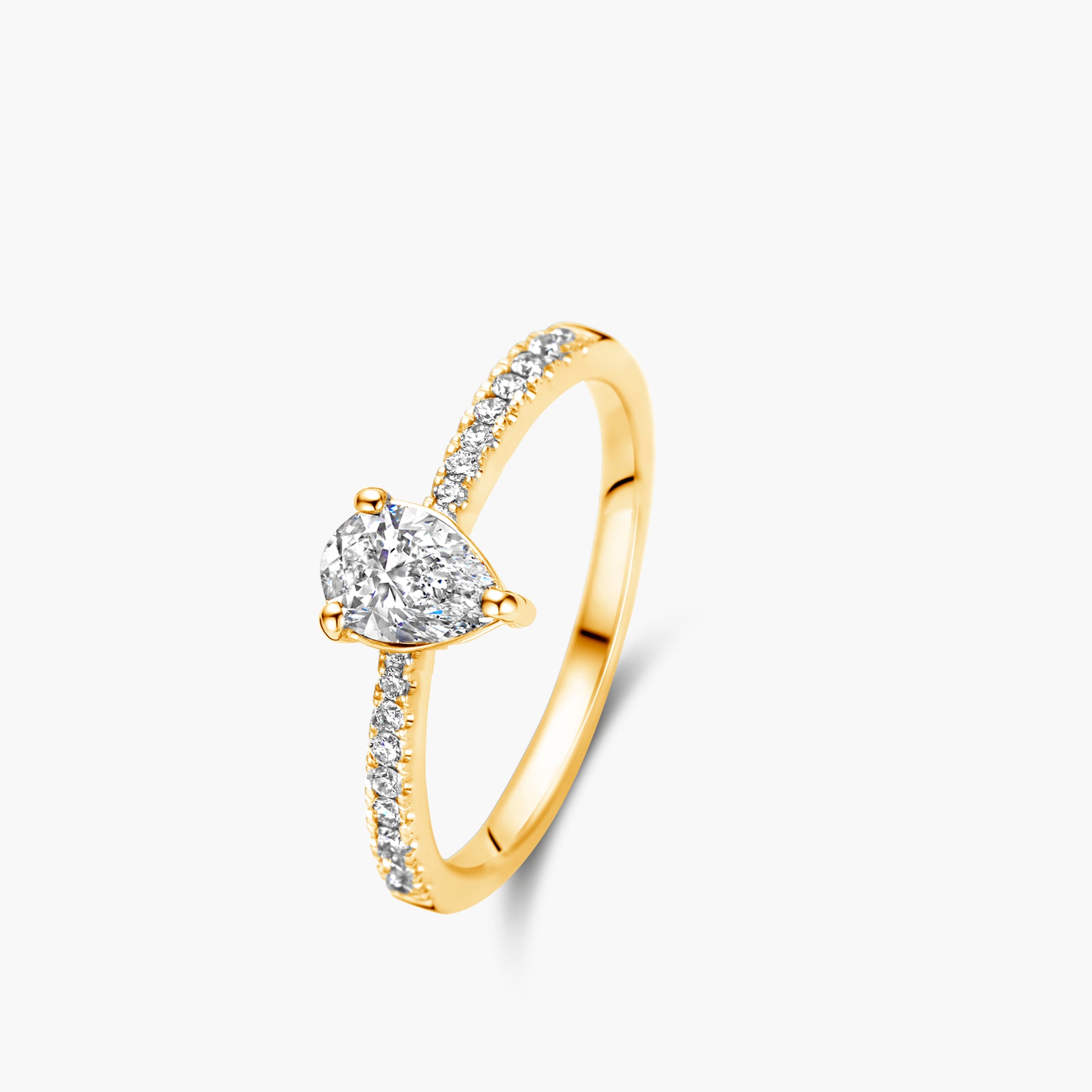 Solitaire Ring Classic Beyond geelgoud