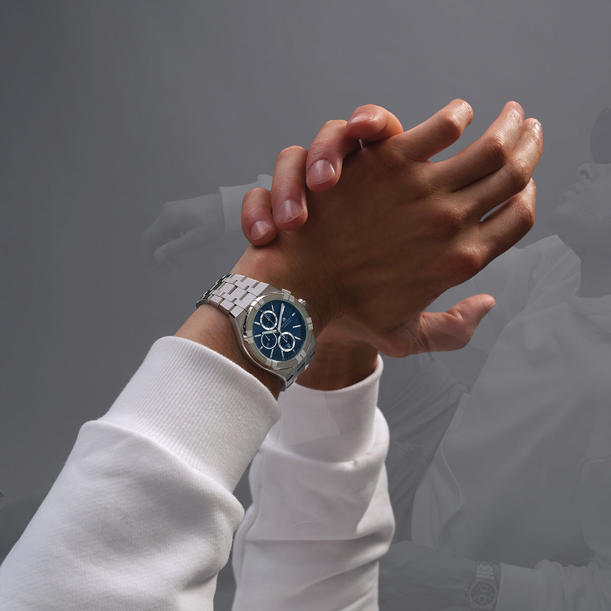 Maurice Lacroix AIKON Quartz chronograph 42mm AI1118-SS002-430-1