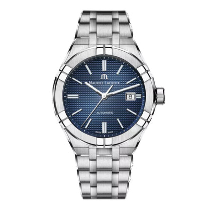 Maurice Lacroix AIKON Automatic Date 42mm Blue Dial AI6008-SS002-430-1