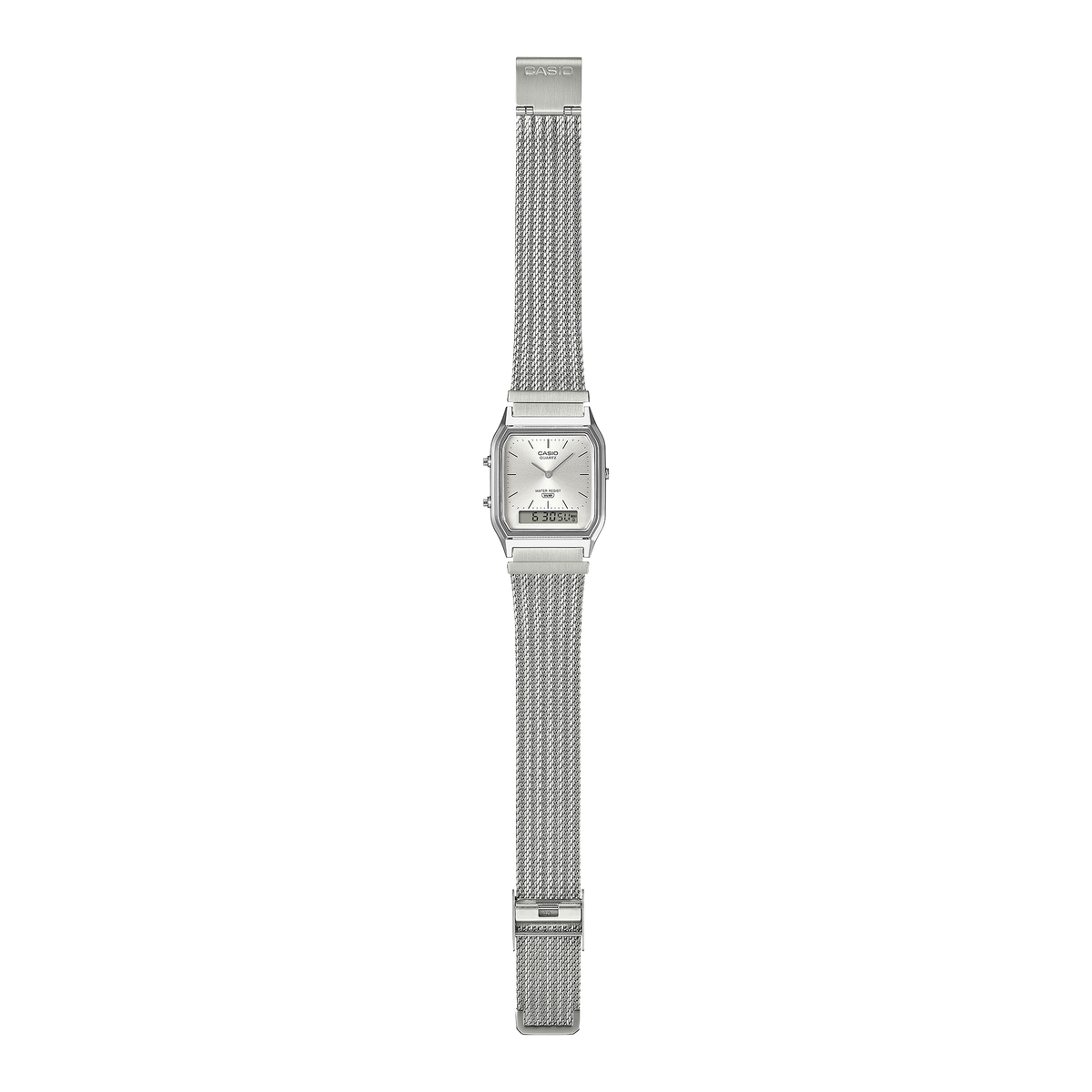 Casio horloge AQ-230EM-7AEF vintage zilver ana-digi
