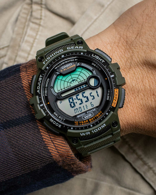 Casio Basic heren horloge WS-1200H-3AVEF