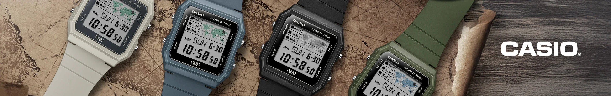 casio timeless banner