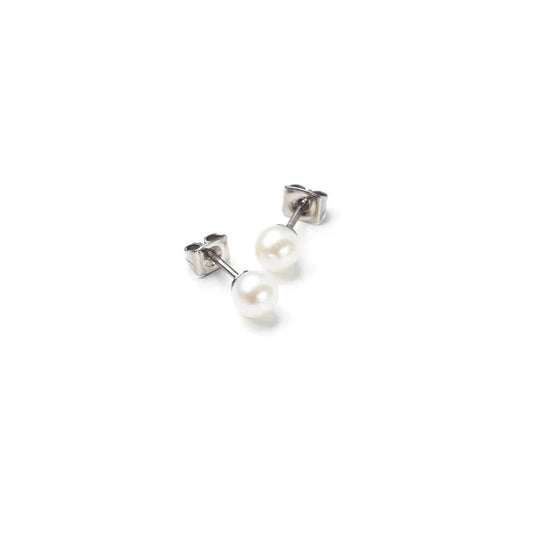 Boccia Titanium oorbellen met Parel 0534-01
