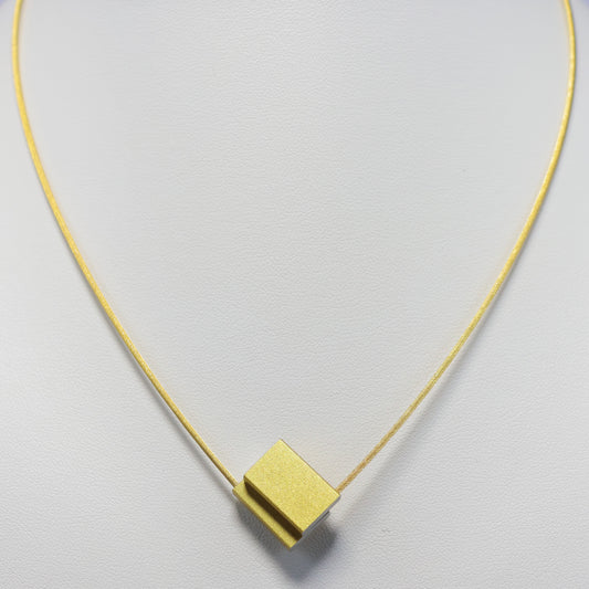 CLIC gold plates halsketting C214G