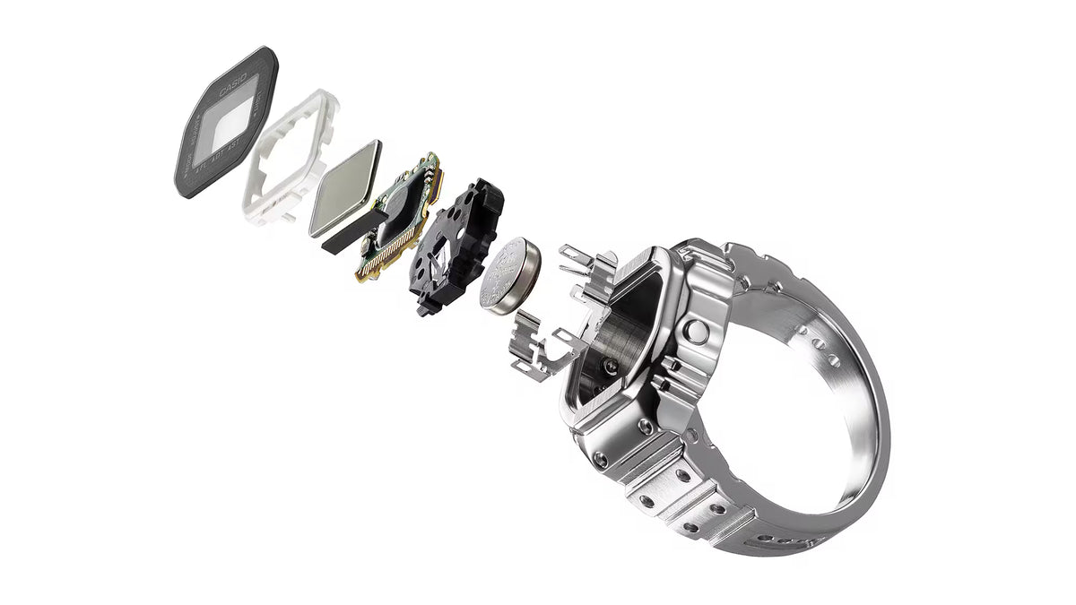 Casio G-shock CRW-001-1ER Horloge ring zilver