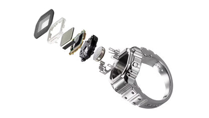 Casio G-shock CRW-001-1ER Horloge ring zilver