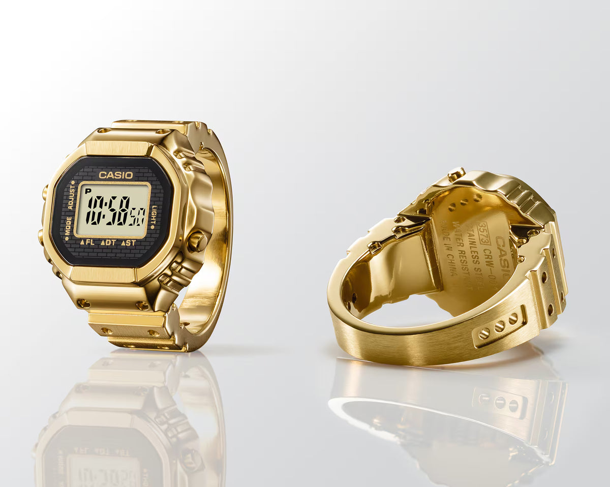 Casio G-shock CRW-001G-9ER Horloge ring goud