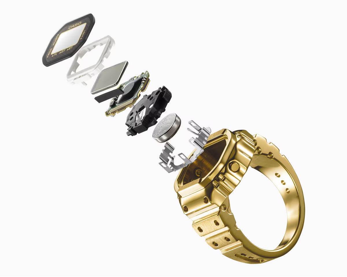 Casio G-shock CRW-001G-9ER Horloge ring goud