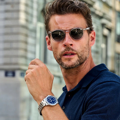 Rodania horloge heren Verbier Gents Sport R17048 blue dial