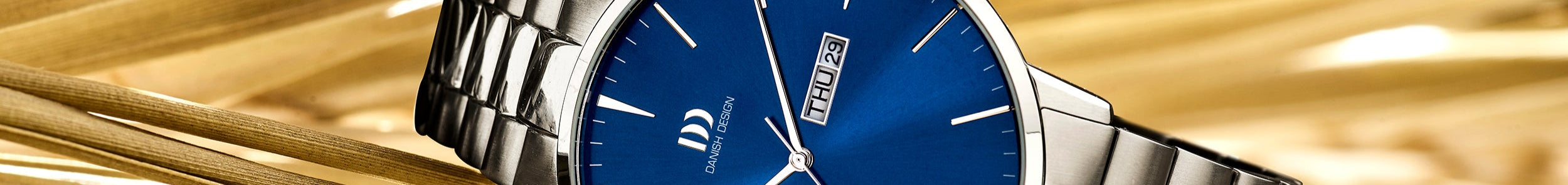 banner voor horloges met dag-aanduiding