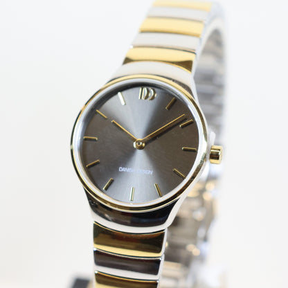 Danish Design dameshorloge IV59Q1293 bicolor black dial