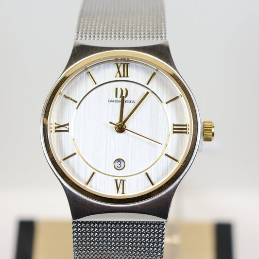 Danish Design dameshorloge IV65Q1240 bicolor milanese band