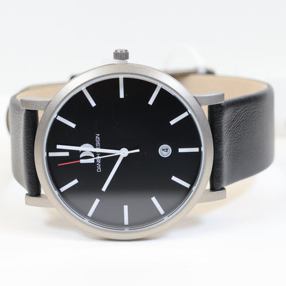 Danish Design horloge heren IQ13Q1108 titanium black dial