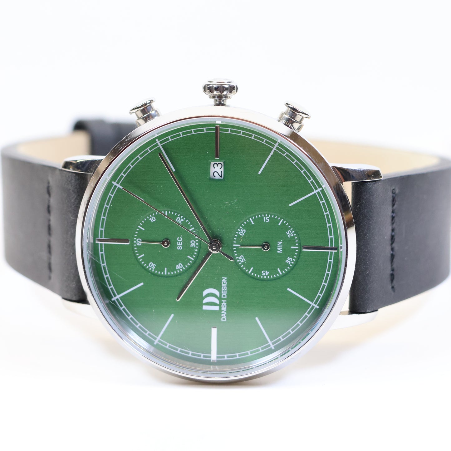 Danish Design horloge heren Koltur chrono IQ28Q1290 green dial