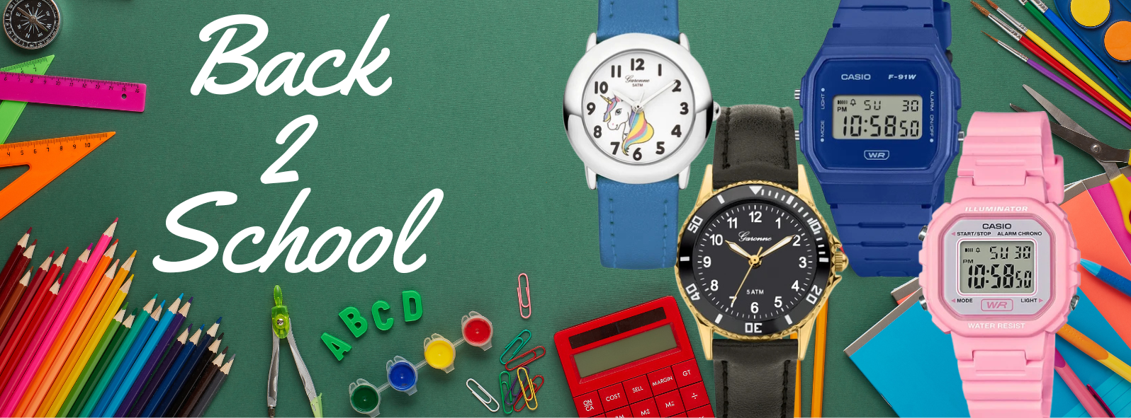 alle back to school kinderhorloges bij juwelier van de heyning