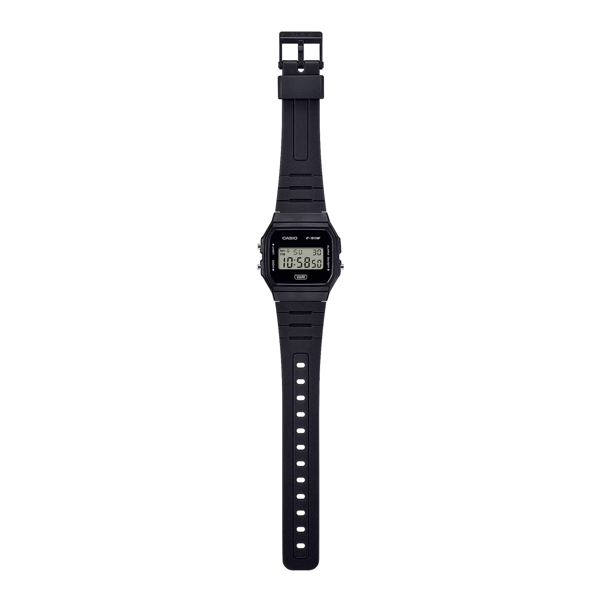 Casio horloge unisex F-91W-1AEF timeless black
