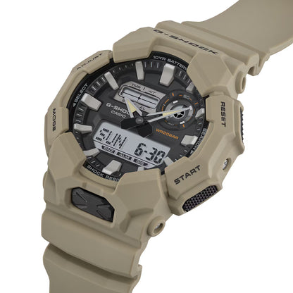 Casio G-shock horloge GA-010-5AER beige zandkleur