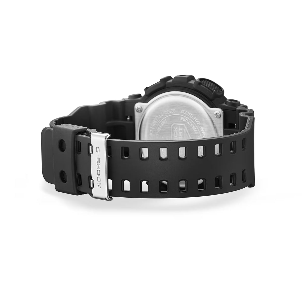 Casio G-shock horloge GA-100BEG-1AER zwart electro groen