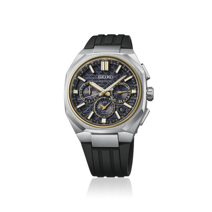 Seiko Astron HAB003J1 titanium herenhorloge GPS solar chrono zwart