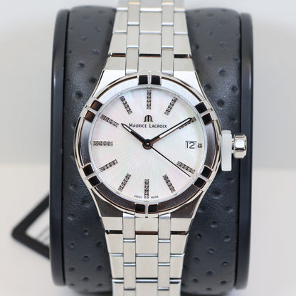 Maurice Lacroix AIKON Quartz Date 35mm Diamonds AI1106-SS002-170-1