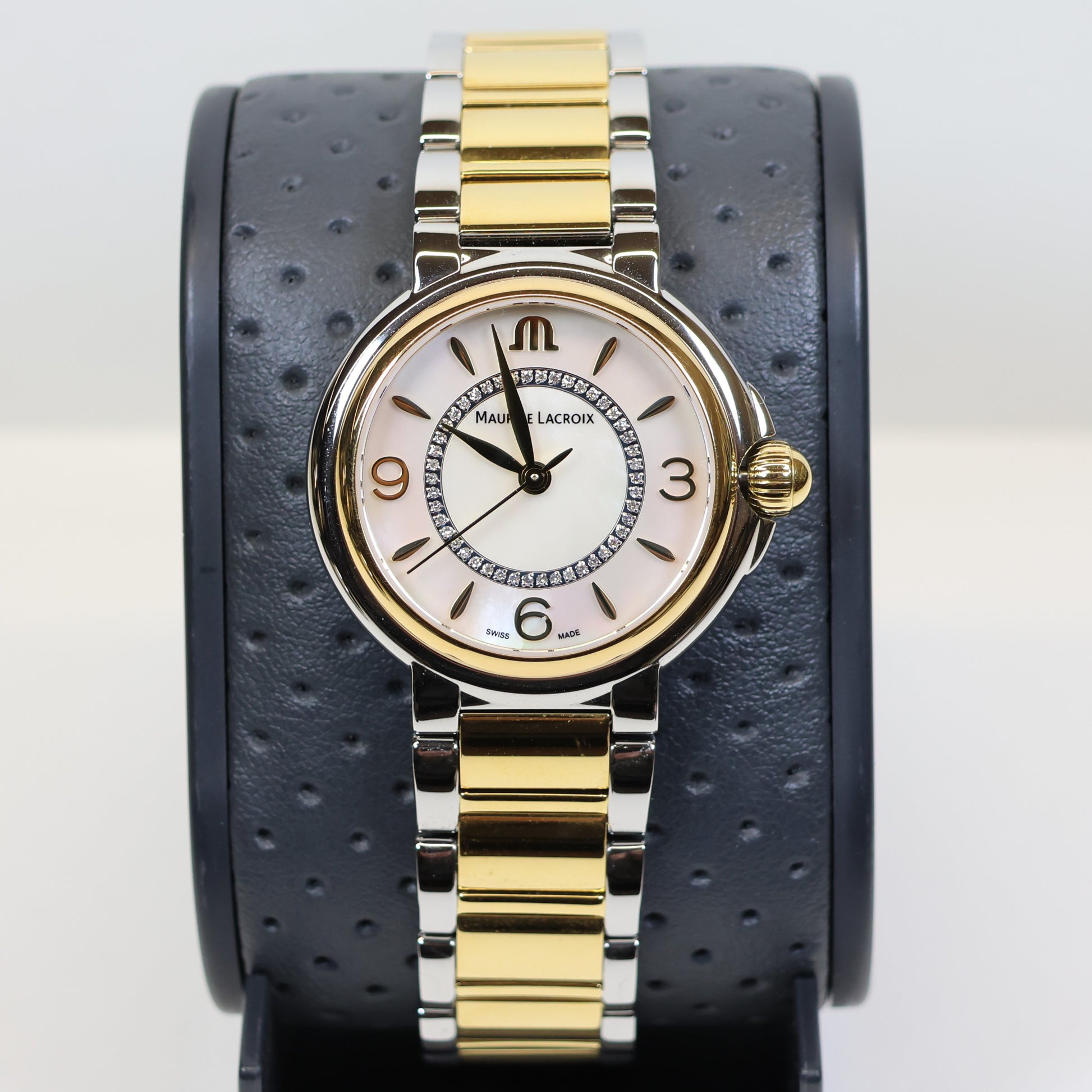 Maurice Lacroix FIABA Date 32mm 46 Diamonds FA1104-SSY13-B20-1