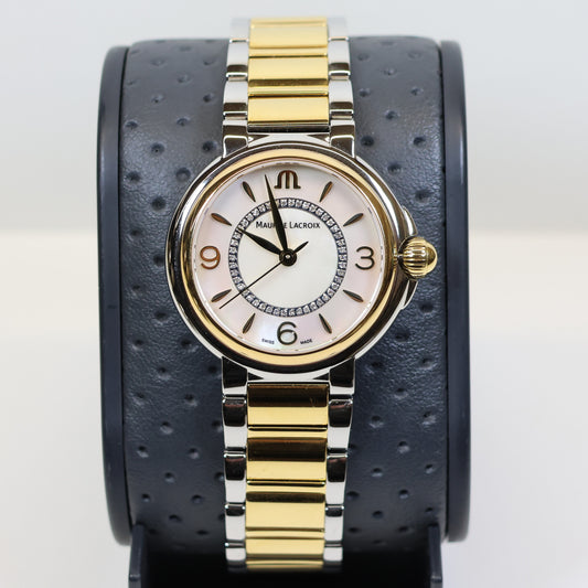 Maurice Lacroix FIABA Date 32mm 46 Diamonds FA1104-SSY13-B20-1